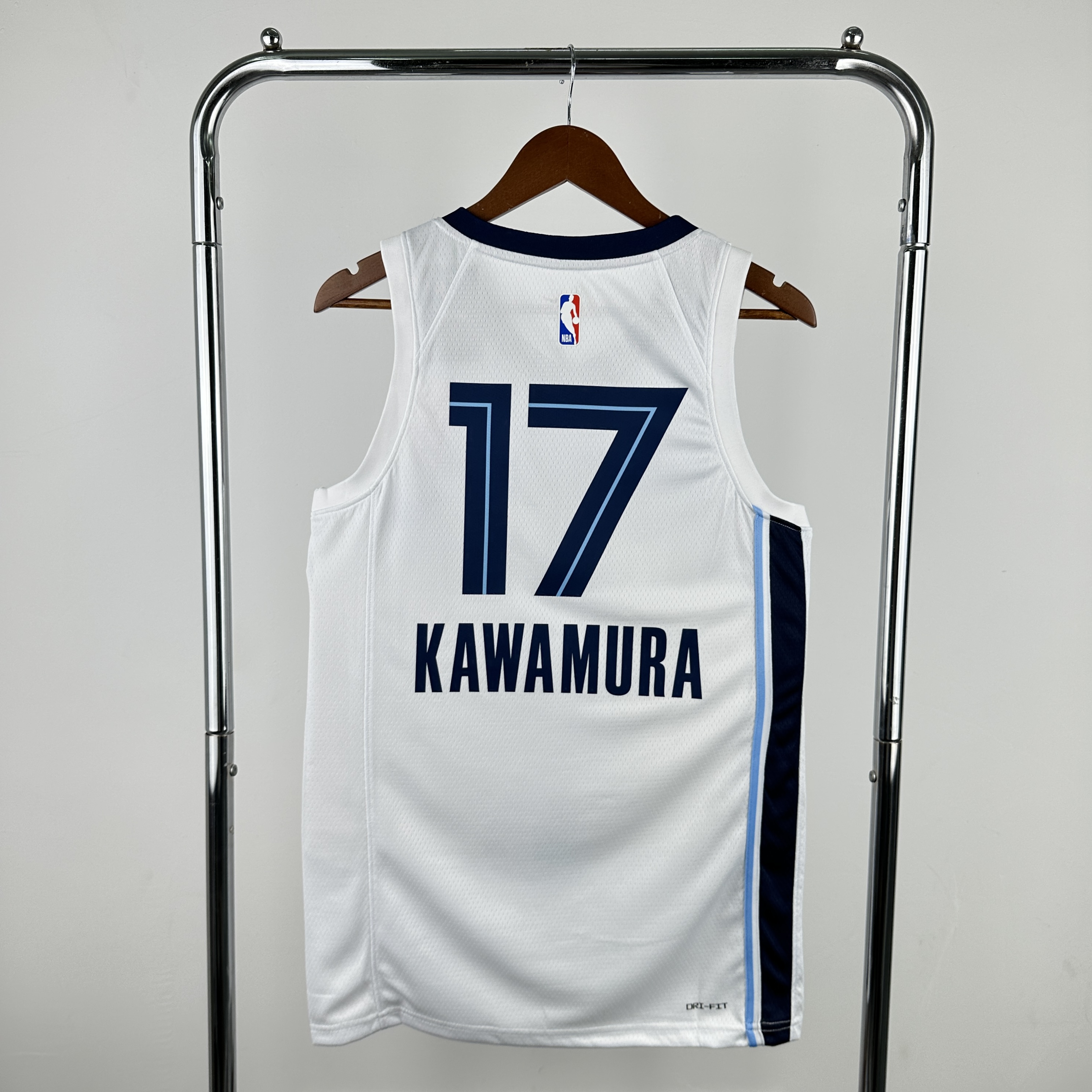 Men Memphis Grizzlies #17 Kawamura White Season Nike 2024 NBA Jersey->sacramento kings->NBA Jersey